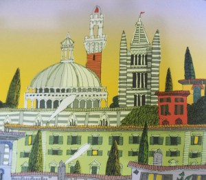 firenze illustrazione