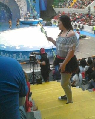 La gatta che cerca di riconoscere a chi ha scattato le foto...